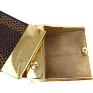 564222AN (S3) Louis Vuitton Belt Centurion Carre 90/36 Brown Damier Louis Vuitton | Accessories | 564222an S3 Louis Vuitton Belt  main image 2